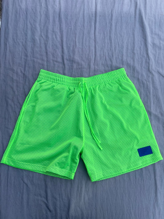 Mesh Short - Neon Green (Double Layer) *SAMPLE*