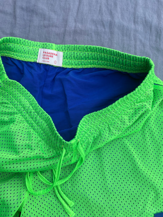 Mesh Short - Neon Green (Double Layer) *SAMPLE*