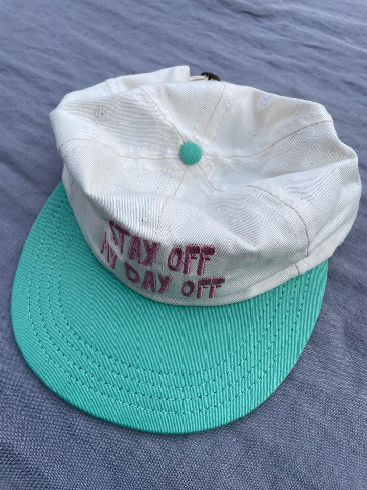 Day Off Cap - Turquoise / Bone (Leisure Visor) *SAMPLE*