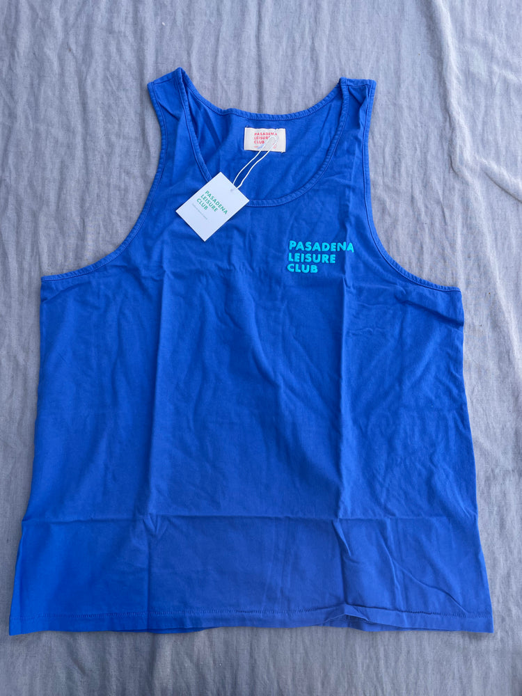 Puff Logo Tank - Blue