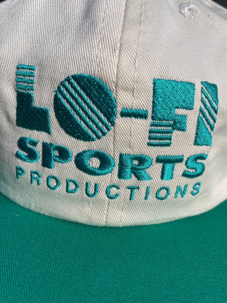 LO-FI Sports Cap - Teal / Bone (Leisure Visor)