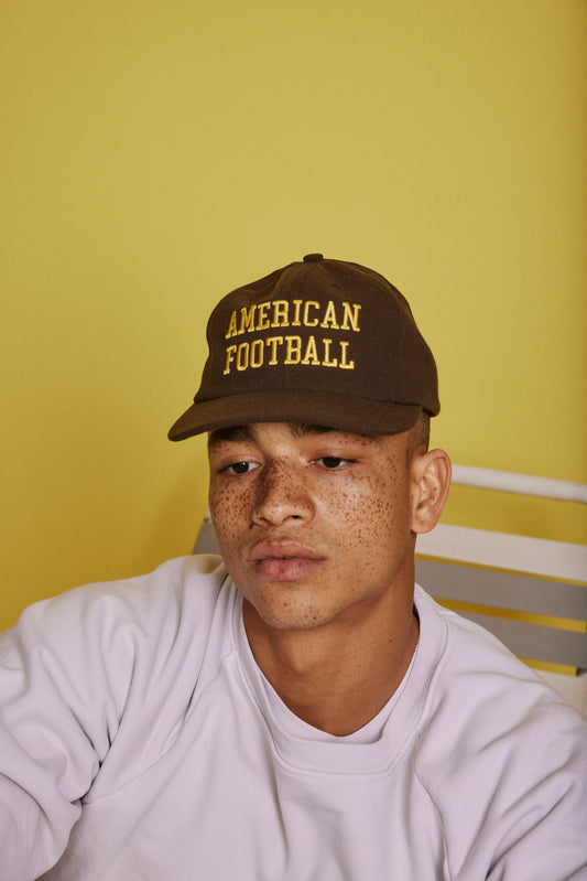 American Football Cap - Brown